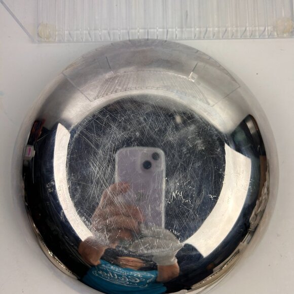 Skyscraper Design Bowl by Richard Meier for Swid Powell Silverplated 1980s 10" - Picture 15 of 16